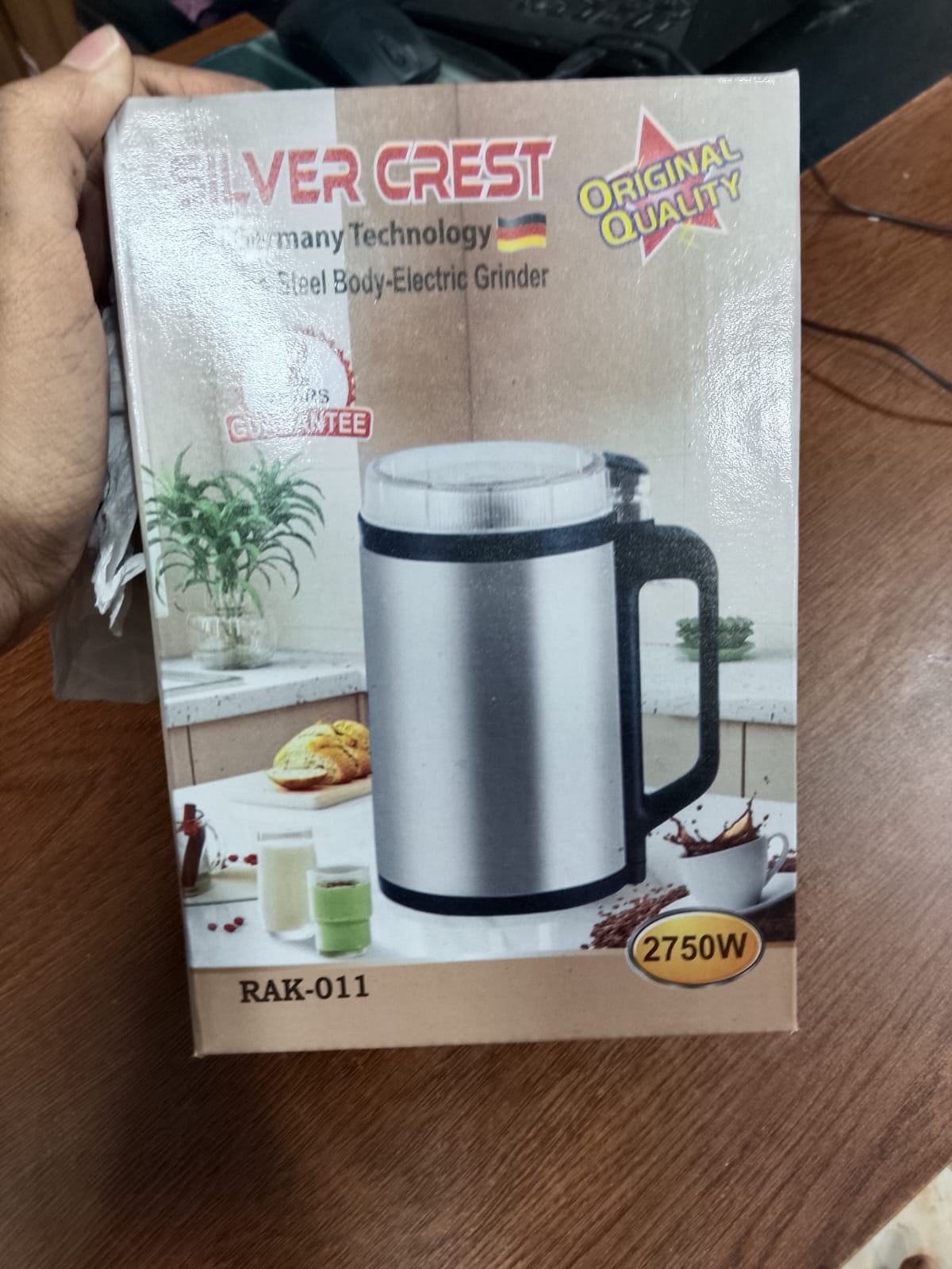 Silver crest electric grinder (2750W)